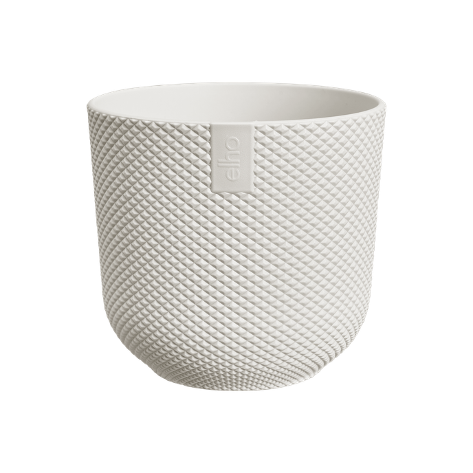 jazz rond mini 11cm blanc soie